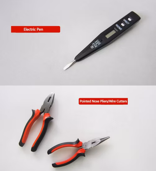 プロ仕様のハードウェアツール、炭素鋼、クロム製